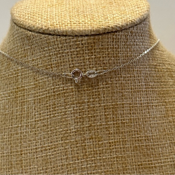 Sterling Silver Adam & Eve Necklace, pendant & chain marked & acid tested .925 - Picture 13 of 13